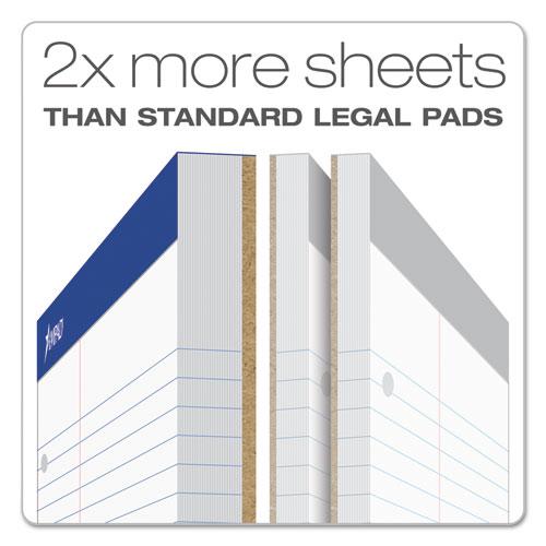 Double Sheet Pads, Narrow Rule, 100 White 8.5 x 11.75 Sheets. Picture 2