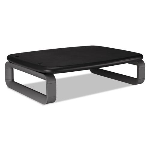 SmartFit Monitor Stand Plus, 16.2" x 2.2" x 3" to 6", Black, Supports 80 lbs. Picture 1