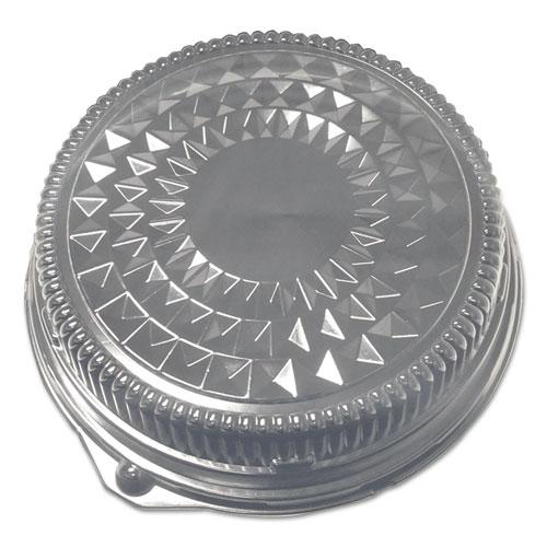 Dome Lids for 16" Cater Trays, 16" Diameter x 2.5"h, Clear, Plastic, 50/Carton. Picture 1