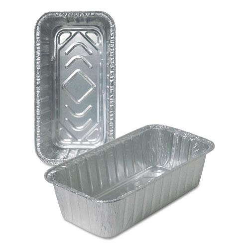 Aluminum Loaf Pans, 2 lb, 8.69 x 4.56 x 2.38, 500/Carton. Picture 1