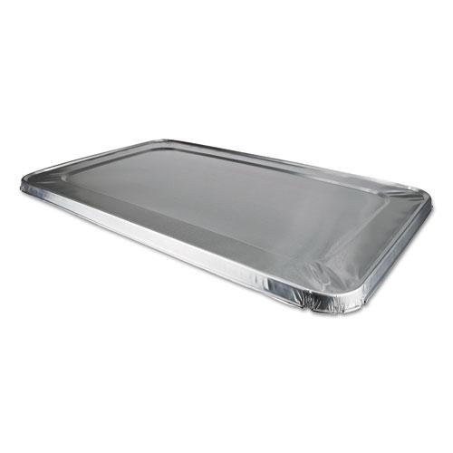 Aluminum Steam Table Lids for Rolled Edge Half Size Pan, 50/Carton. Picture 1