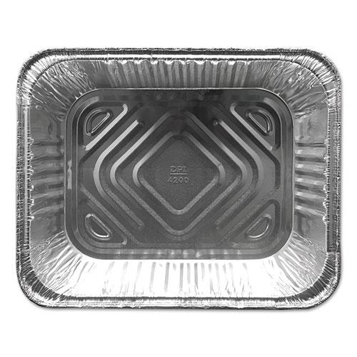 Aluminum Steam Table Pans, Half-Size Deep—120 oz., 2.56" Deep, 10.38 x 12.75, 100/Carton. Picture 1