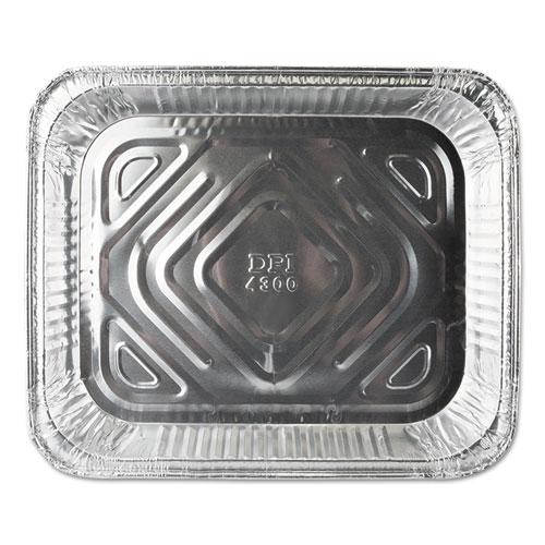 Aluminum Steam Table Pans, Half-Size Shallow—79.5 oz., 1.69" Deep, 10.38 x 12.75, 100/Carton. Picture 1