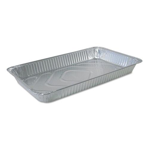Aluminum Steam Table Pans, Full-Size Medium—228 oz., 2.19" Deep, 12.81 x 20.75, 50/Carton. Picture 1