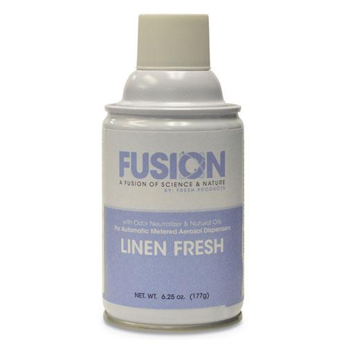 Fusion Metered Aerosols, Linen Fresh, 6.25 oz, 12/Carton. Picture 1