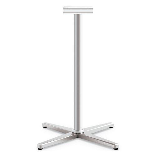 Arrange X-Leg Base for 42" to 48" Tops, 32w x 32d x 40h, Silver. Picture 1
