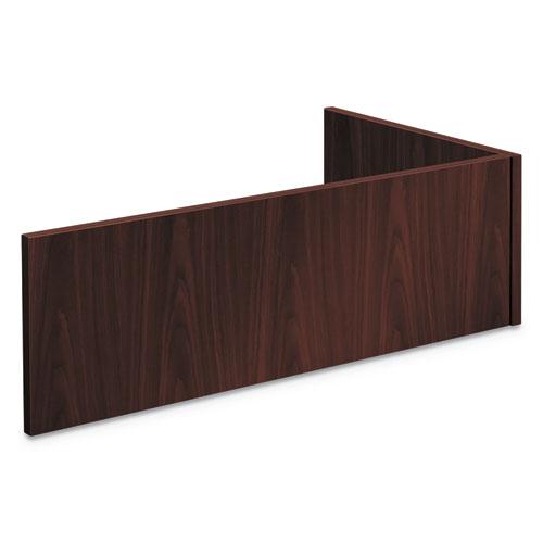 Foundation Reception Station - For Returns, 42.25w x 24d x 13h, Mahogany. Picture 1