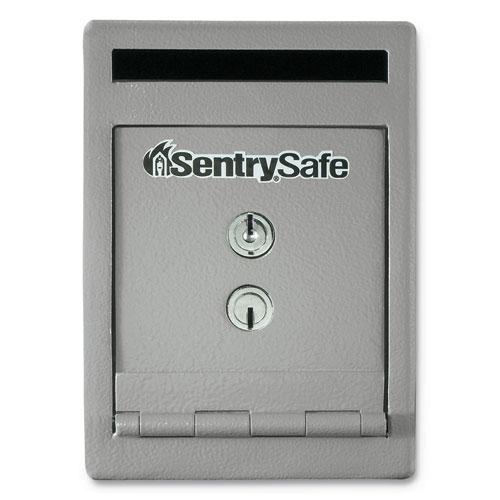 UC025K Safe, 0.23 cu ft, 6 x 12.3 x 8.5, Silver. The main picture.