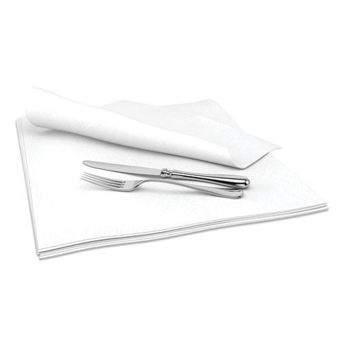 Select Dinner Napkins, 1-Ply, 15 x 15, White, 1000/Carton. The main picture.