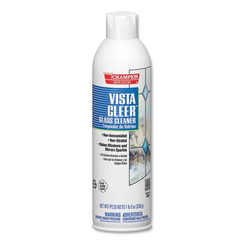 Vista Cleer Ammonia-free, Clean Scent, 20 oz Aerosol Spray, 12/Carton. Picture 1