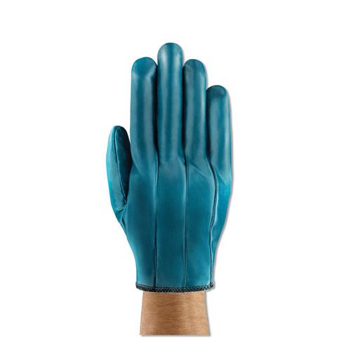 Hynit Nitrile Gloves, Blue, Size 7 1/2, Dozen. Picture 1