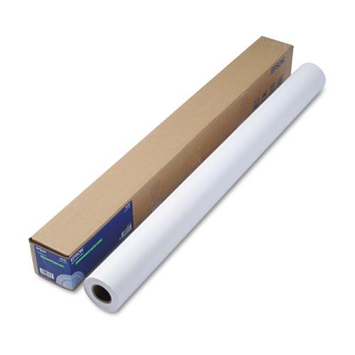 Double Weight Matte Paper, 8 mil, 44" x 82 ft, Matte White. Picture 1