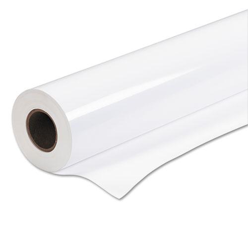 Premium Glossy Photo Paper Roll, 2" Core, 7 mil, 44" x 100 ft, Glossy White. Picture 1
