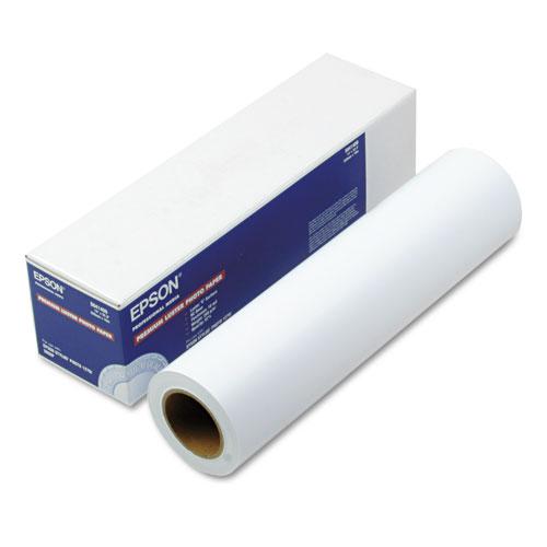 Premium Luster Photo Paper Roll, 10 mil, 13" x 32.8 ft, Premium Luster White. Picture 1