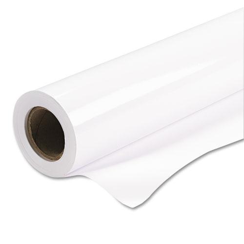 Premium Glossy Photo Paper Roll, 10 mil, 36" x 100 ft, Glossy White. Picture 1