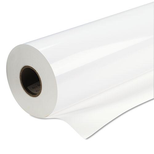 Premium Photo Paper Roll, 10 mil, 60" x 100 ft, High-Gloss Bright White. Picture 1