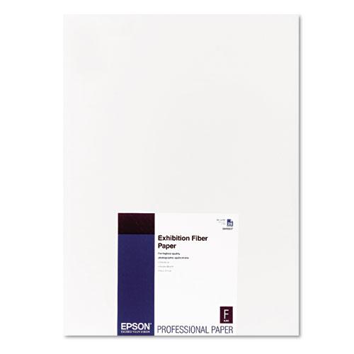 Exhibition Fiber Paper, 13 mil, 13 x 19, White, 25/Pack. Picture 1