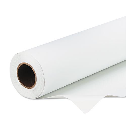 Somerset Velvet Paper Roll, 44" x 50 ft, White. Picture 1