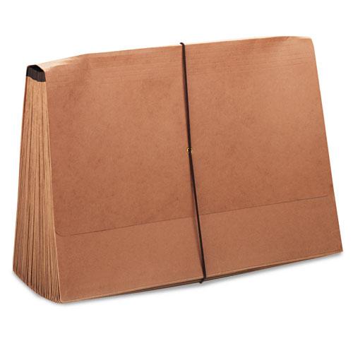 Kraft Indexed Expanding File, 31 Sections, Elastic Cord Closure, 1/15-Cut Tabs, Legal Size, Brown. Picture 2