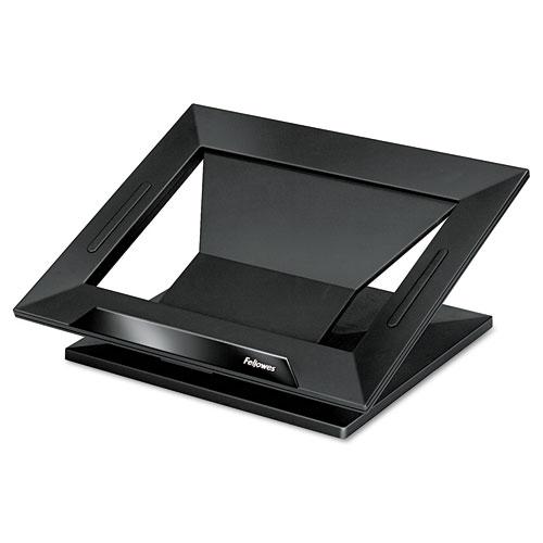 Designer Suites Laptop Riser, 13.19" x 11.19" x 4", Black Pearl, Supports 25 lbs. Picture 1