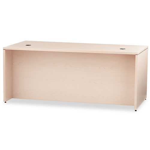 10500 Series 3/4-Height Double Pedestal Desk, 72w x 36d x 29-1/2h, Natural Maple. Picture 2