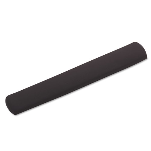 Fabric-Covered Gel Keyboard Wrist Rest, 19 x 2.87, Black. Picture 1