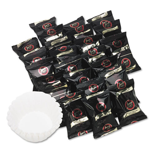 Coffee Portion Packs, 1.5oz Packs, Hazelnut Creme, 24/Carton. Picture 2