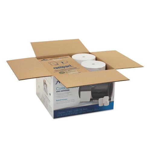 Tissue Dispenser and Angel Soft ps Tissue Start Kit, 4750 Sheets, 4 Rolls/Carton. Picture 4