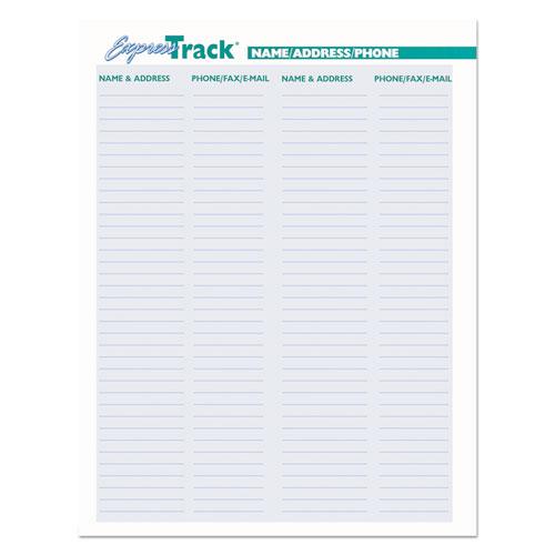 Express Track Recycled Weekly Appointment Book/Monthly Planner, 8 x 5, Black Cover, 13-Month (Jan to Jan): 2024 to 2025. Picture 9