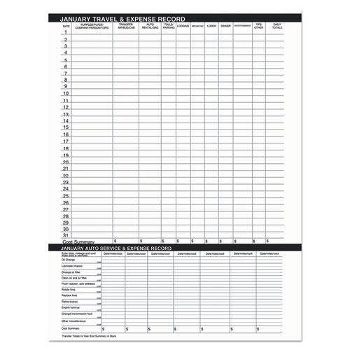 14-Month Recycled Ruled Monthly Planner, 8.75 x 6.78, Black Cover, 14-Month (Dec to Jan): 2023 to 2025. Picture 7