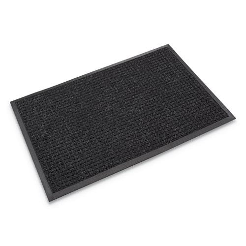 Super-Soaker Wiper Mat with Gripper Bottom, Polypropylene, 36 x 120, Charcoal. Picture 1