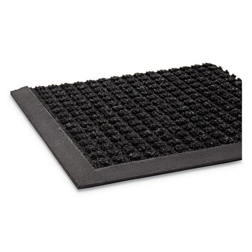 Super-Soaker Wiper Mat with Gripper Bottom, Polypropylene, 36 x 120, Charcoal. Picture 4