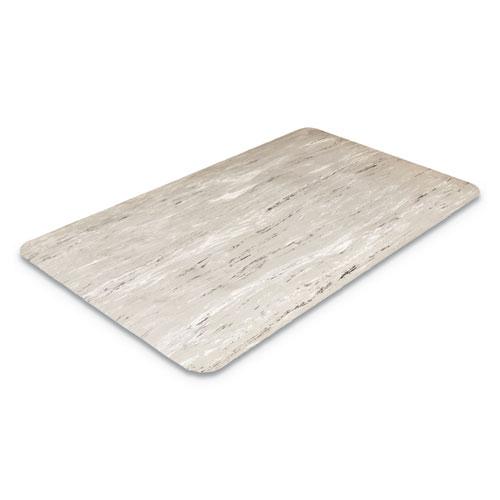 Cushion-Step Surface Mat, 36 x 72, Marbleized Rubber, Gray. Picture 1