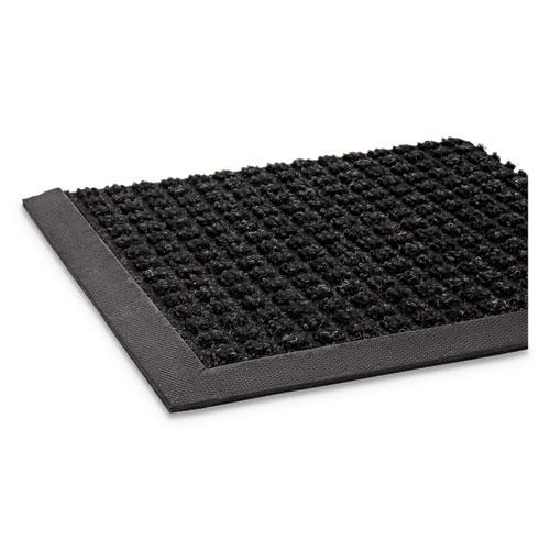 Super-Soaker Wiper Mat with Gripper Bottom, Polypropylene, 24 x 36, Charcoal. Picture 5