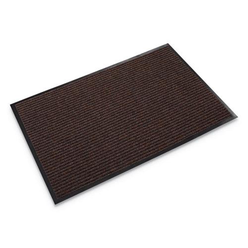 Needle Rib Wipe and Scrape Mat, Polypropylene, 36 x 120, Brown. Picture 1