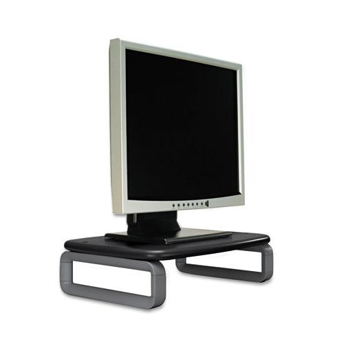 Monitor Stand with SmartFit, For 24" Monitors, 15.5" x 12" x 3" to 6", Black/Gray, Supports 80 lbs. Picture 2