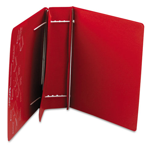 VariCap Expandable Binder, 2 Posts, 6" Capacity, 11 x 8.5, Red. Picture 2
