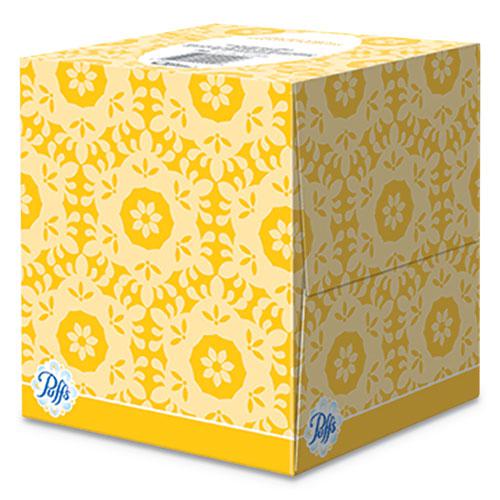 Facial Tissue, 2-Ply, White, 64 Sheets/Box, 24 Boxes/Carton. Picture 5