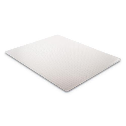 EconoMat Occasional Use Chair Mat for Low Pile Carpet, 45 x 53, Rectangular, Clear. Picture 8