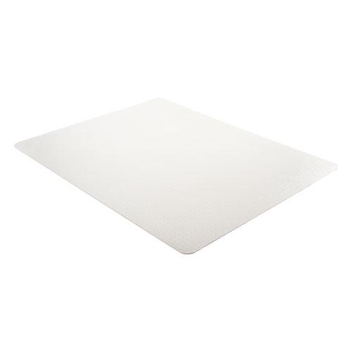 EconoMat Occasional Use Chair Mat, Low Pile Carpet, Roll, 46 x 60, Rectangle, Clear. Picture 9