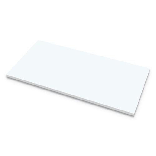 Levado Laminate Table Top, 48" x 24", White. Picture 1