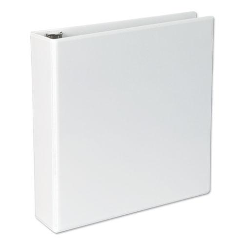Slant D-Ring View Binder, 3 Rings, 2" Capacity, 11 x 8.5, White. Picture 9
