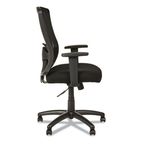 Alera Etros Series High-Back Swivel/Tilt Chair, Supports Up to 275 lb, 18.11" to 22.04" Seat Height, Black. Picture 2
