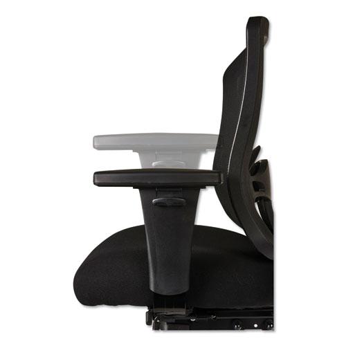 Alera Etros Series High-Back Multifunction Seat Slide Chair, Supports Up to 275 lb, 19.01" to 22.63" Seat Height, Black. Picture 3