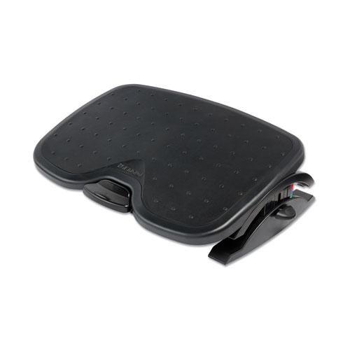 SoleMate Plus Adjustable Footrest with SmartFit System, 21.9w x 3.7d x 14.2h, Black. Picture 2