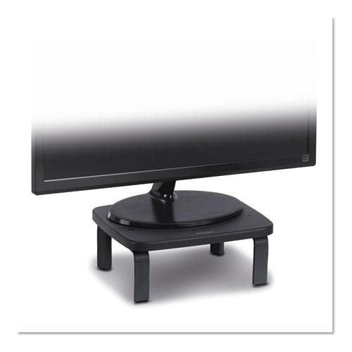 SmartFit Monitor Stands, 12.25" x 2.25" x 1.75" to 4.75", Black, Supports 40 lbs. Picture 2
