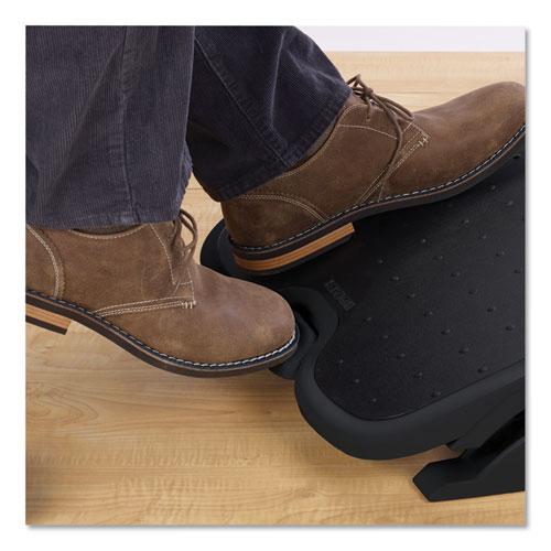 SoleMate Plus Adjustable Footrest with SmartFit System, 21.9w x 3.7d x 14.2h, Black. Picture 3