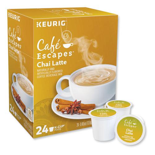 Cafe Escapes Chai Latte K-Cups, 96/Carton. Picture 2