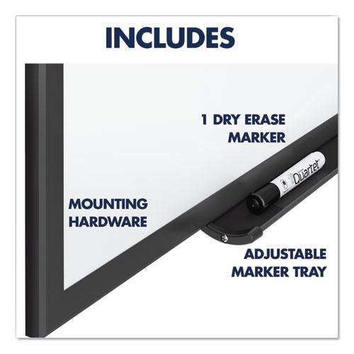 Classic Series Total Erase Dry Erase Boards, 96 x 48, White Surface, Black Aluminum Frame. Picture 5