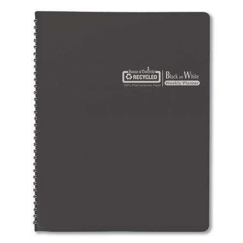 Black-on-White Photo Weekly Appointment Book, Landscapes Photography, 11 x 8.5, Black Cover, 12-Month (Jan to Dec): 2024. Picture 2